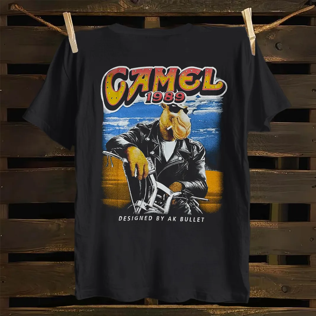 Retro Motorcycle Graphic T-shirt