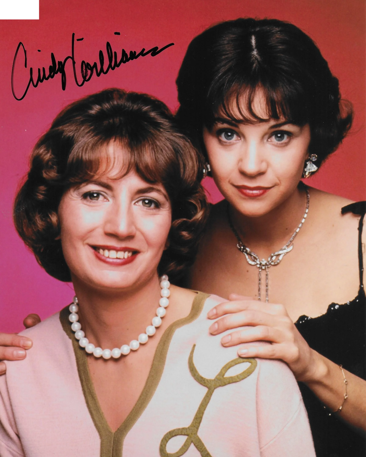 Cindy Williams Laverne & Shirley Original In Person Autographed 8X10 Photo Poster painting #7