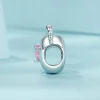 Love Footprint Charm Beads&nbsp;925 Sterling Silver