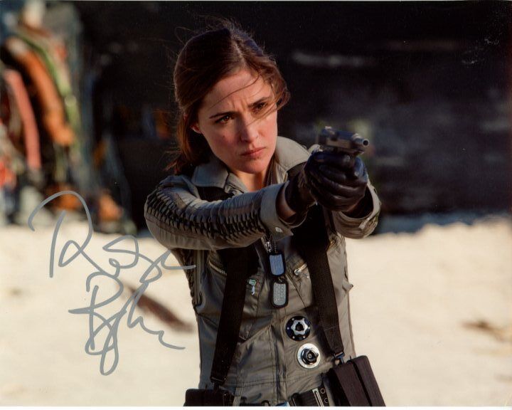 ROSE BYRNE signed autographed X-MEN FIRST CLASS DR. MOIRA MACTAGGART Photo Poster painting