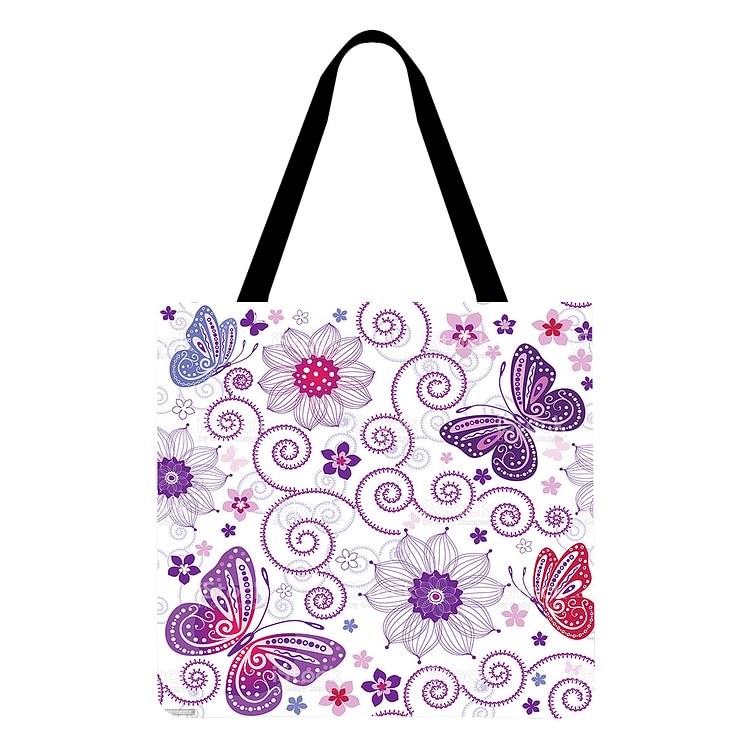 Butterfly - Linen Tote Bag