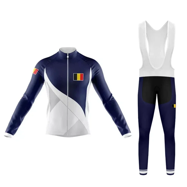 BELGIUM S4 Men's Long Sleeve Cycling Kit