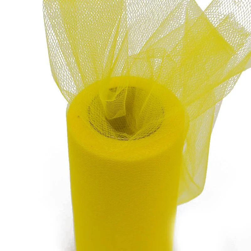 Tulle Roll 15cm 25Yards Roll Fabric Spool Tutu Party Baby Shower Birthday Gift Wrap Wedding Decoration Christmas Event Supplies