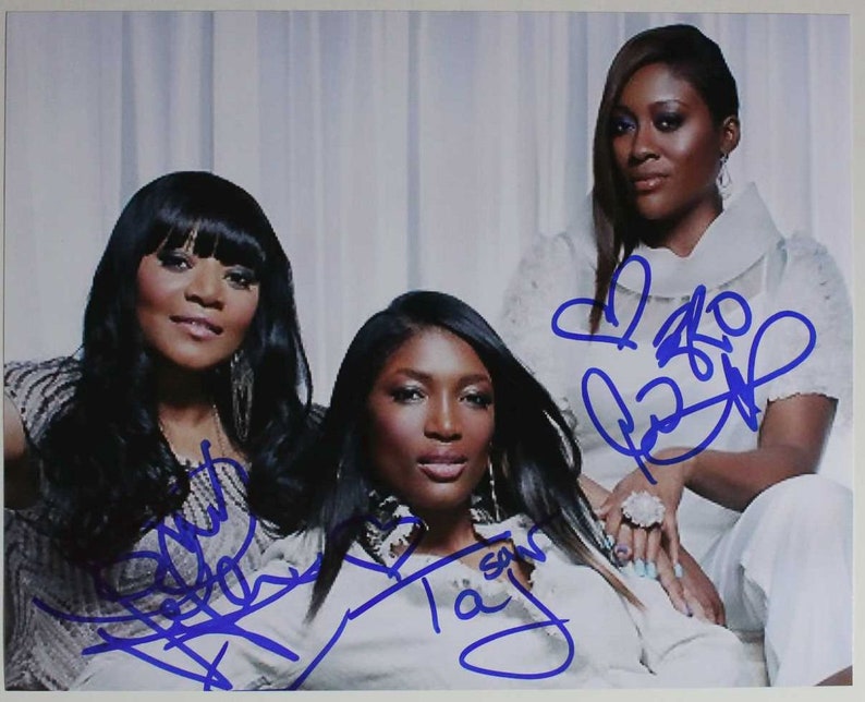 Sisters With Voices SWV Group Signed Autographed Glossy 8x10 Photo Poster painting - COA Matching Holograms