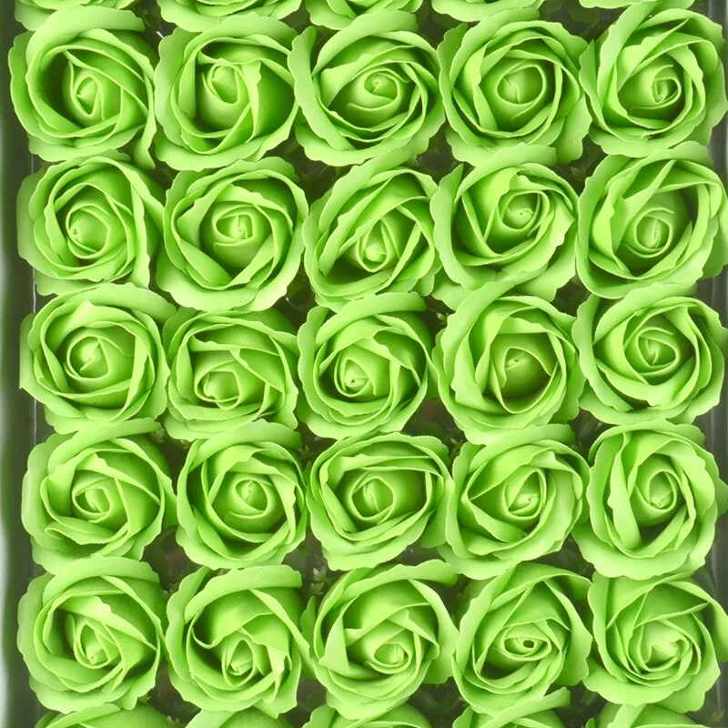5/10pcs 4.5cm Cheap Artificial Soap Rose Flower Head For Home Garden Wedding Decoratio Valentine'S Day Gift Fake Flower