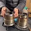 Portable picnic folding wood stove camping outdoor stove wood stove