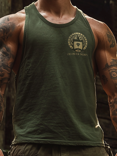 Men's Casual Viking Soul Pattern Vest / Rvogue / Rvogue