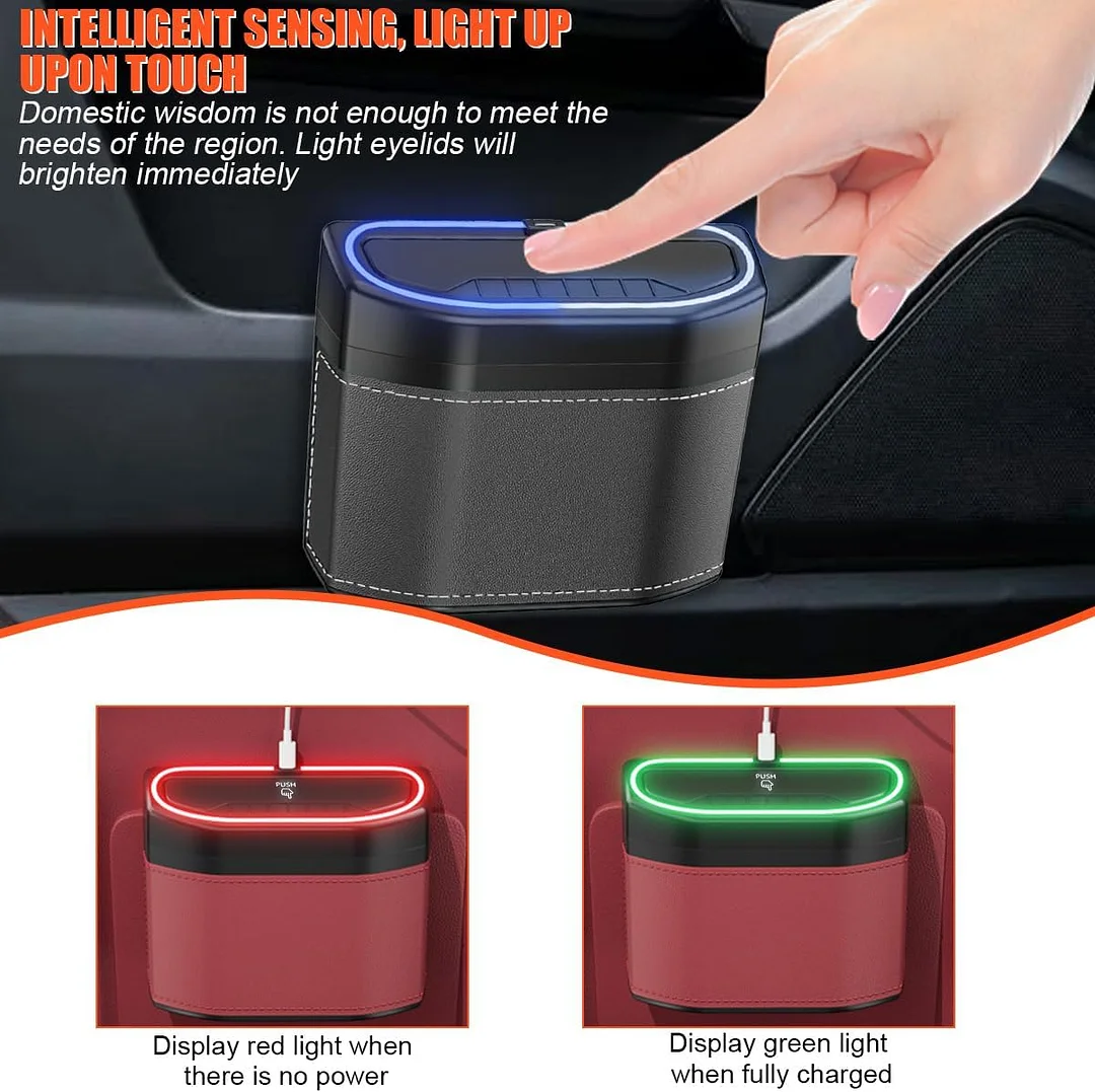 Car sensor atmosphere light storage box