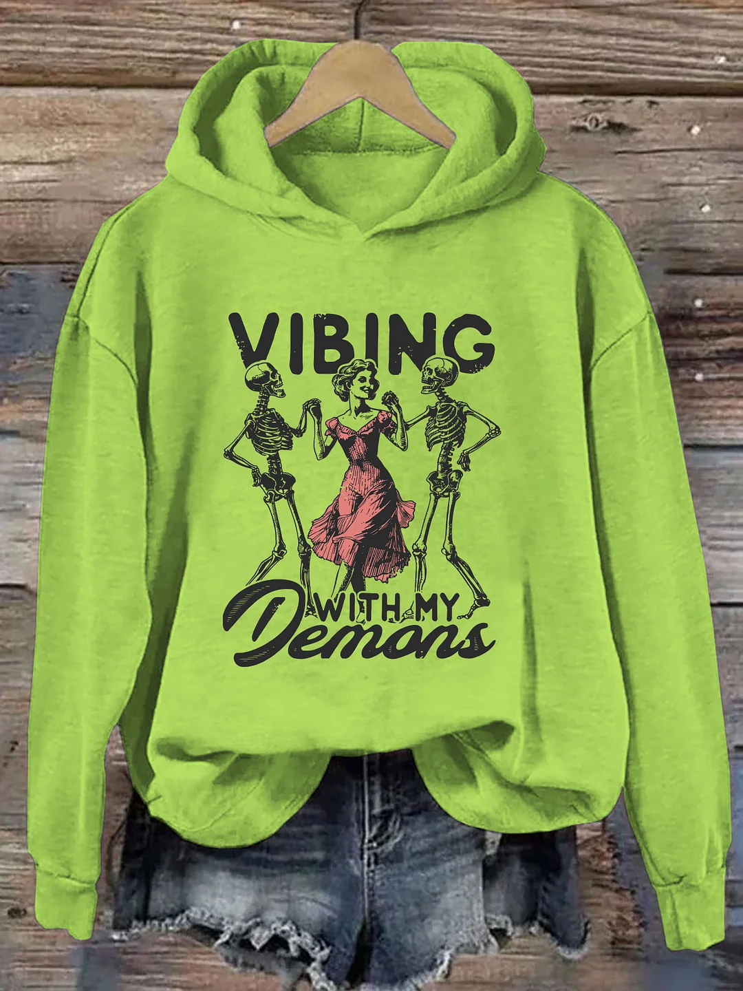 Vibing With My Demons Hoodie