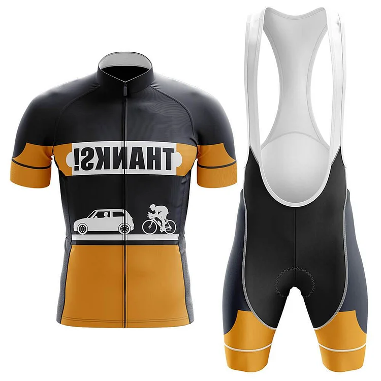 Don't Run Me Over Men's Short Sleeve Cycling Kit