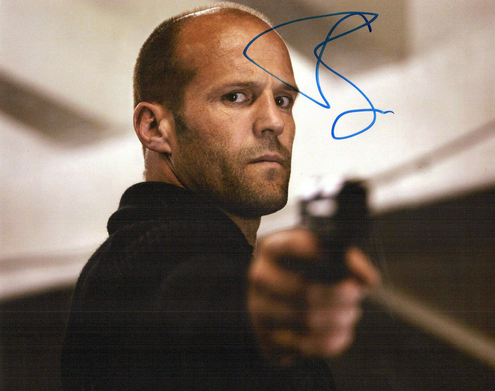 Jason Statham Mechanic Resurrection autographed Photo Poster painting signed 8x10 #5 Arthur