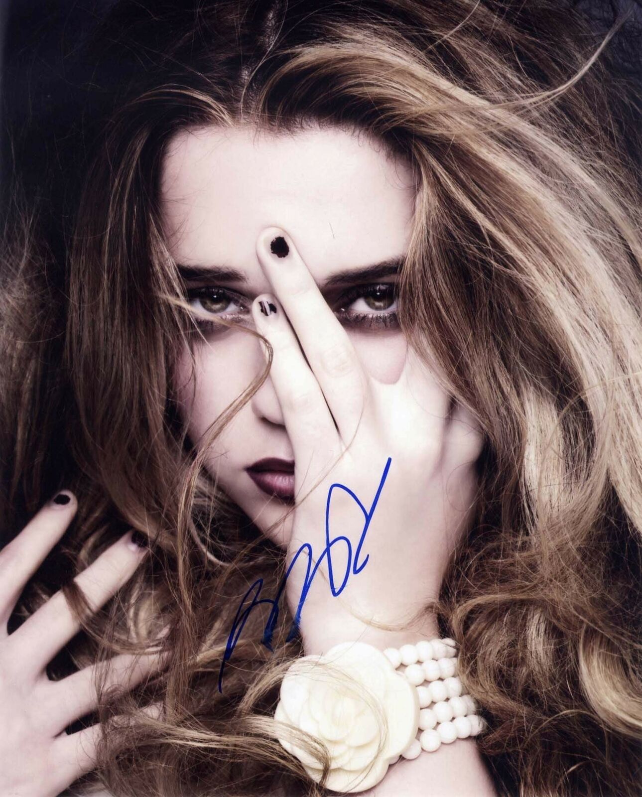 Sky Ferreira SINGER-SONGWRITER and MODEL autograph, In-Person signed Photo Poster painting