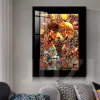 The Epic of the Century's Dominator Decorative Painting - Fist of the North Star Hokuto No Ken Decorative Painting - JuZi Studio