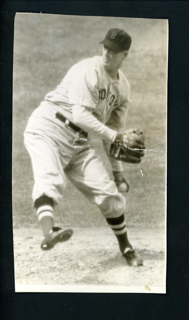 Lefty Grove action pitching windup 1941 Press Photo Poster painting Boston Red Sox