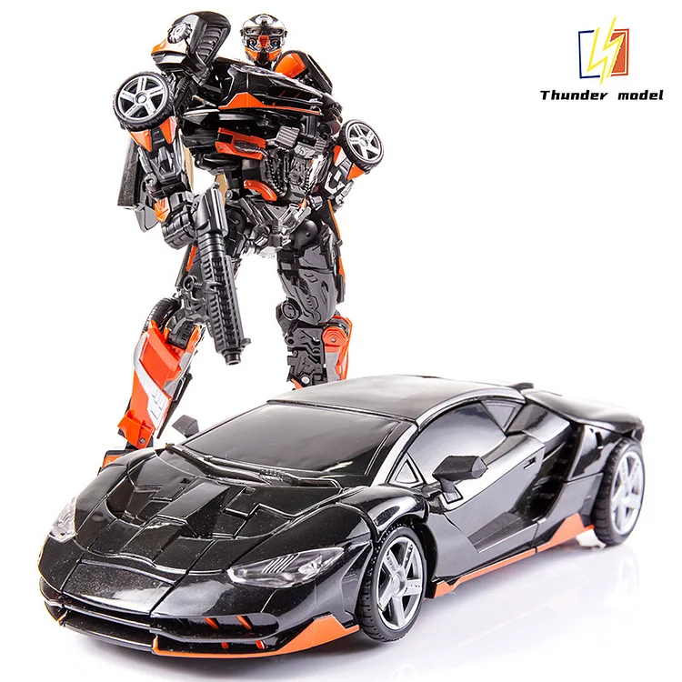 Robot transformer car