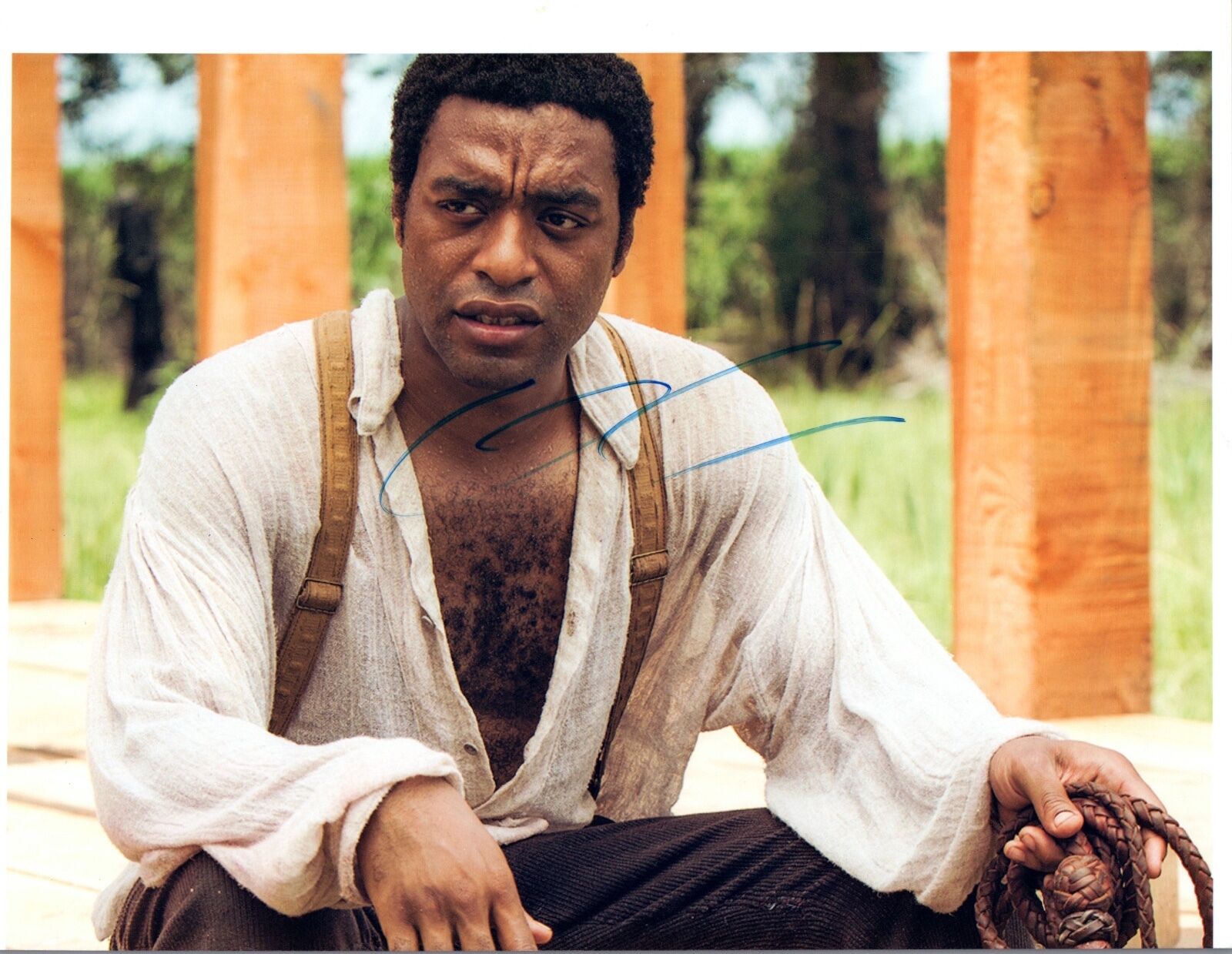 Chiwetel Ejiofor Signed Autographed 8x10 Photo Poster painting 12 Years A Slave COA VD