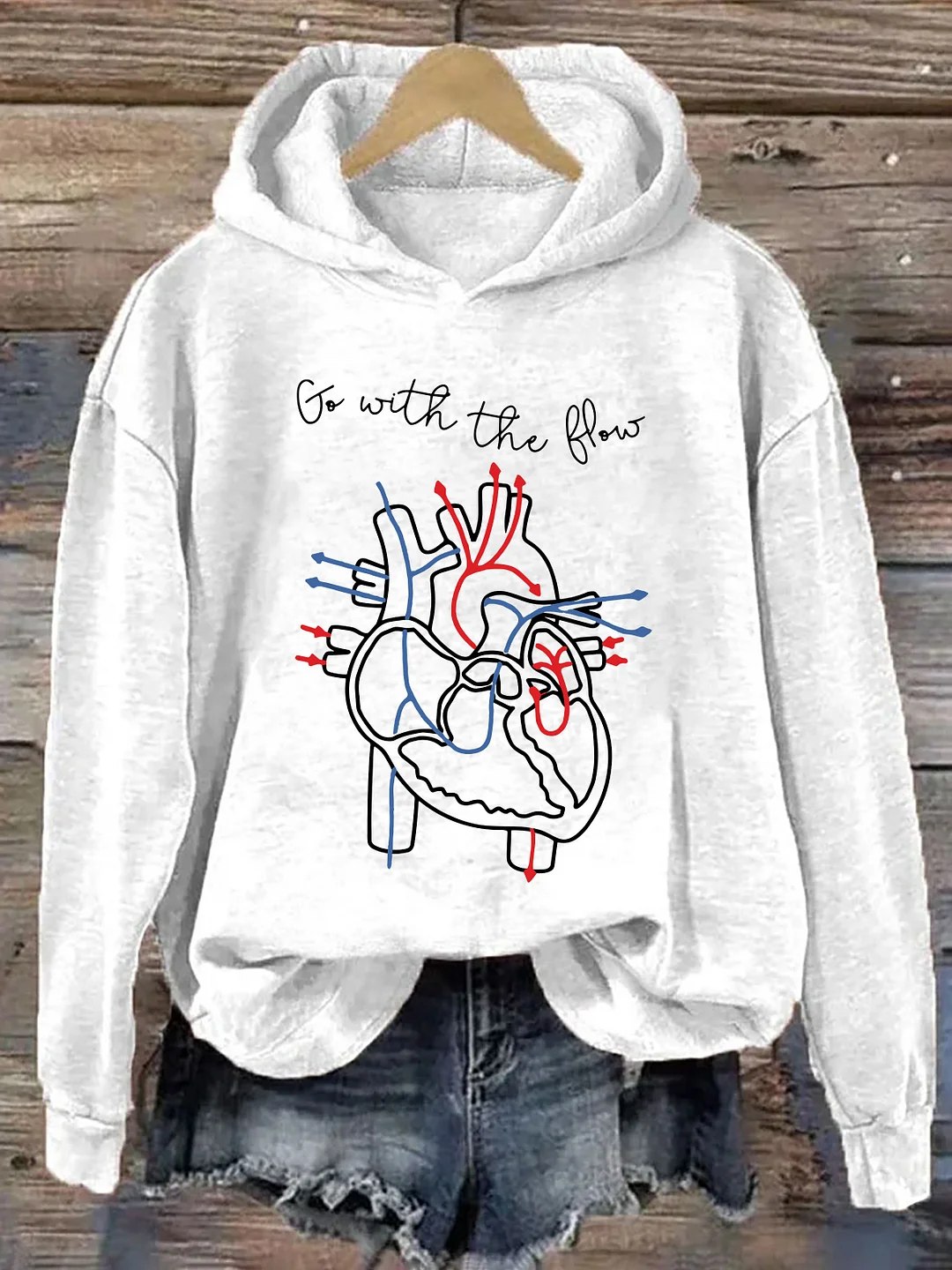 Go With The Flow Hoodie