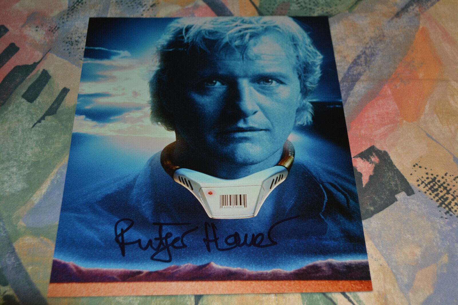 RUTGER HAUER signed autograph In Person 8x11 (20x27 cm) WEDLOCK