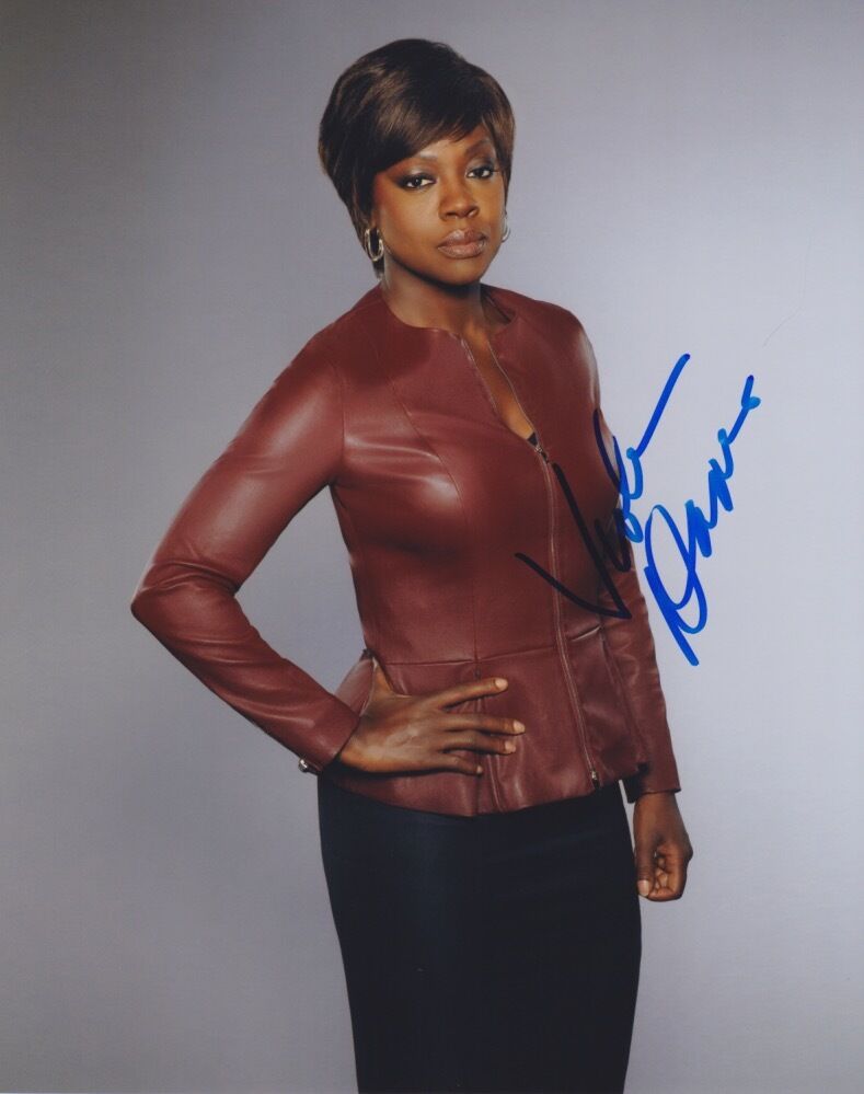 Viola Davis (How to Get Away with Murder) signed authentic 8x10 Photo Poster painting COA