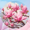 Mid-year Promotion 6Pcs/set Diamond Painting-DIY Full Round Drill Flower(30*30cm)