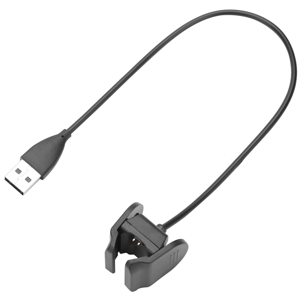 

Disassembly-free USB Charger 2 Pin 3.3mm Clip Cable for Xiaomi Mi Band 4, 30cm, 501 Original