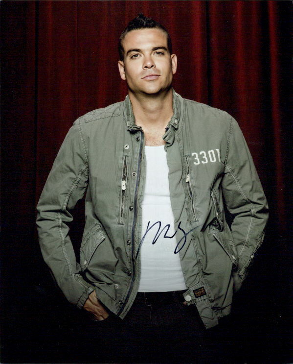 Mark Salling (Glee) signed 8x10 Photo Poster painting in-person