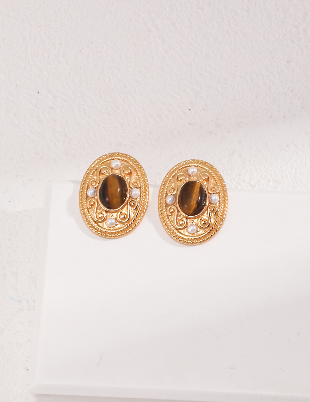 Tiger's Eye Earrings