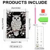 Diamond Painting-DIY Special Shaped Drill Pearl Painting Owl(30x40cm)