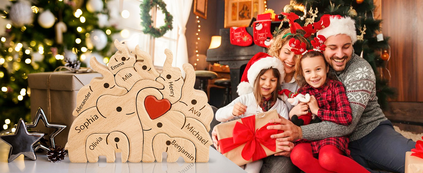 Duckbe personalized names puzzles for christmas gift