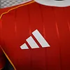 Joyfball 2025/2026 Player Version Al Ahly Home Football Jersey （The player version jersey is a bit tight, please pay attention to the size selection）