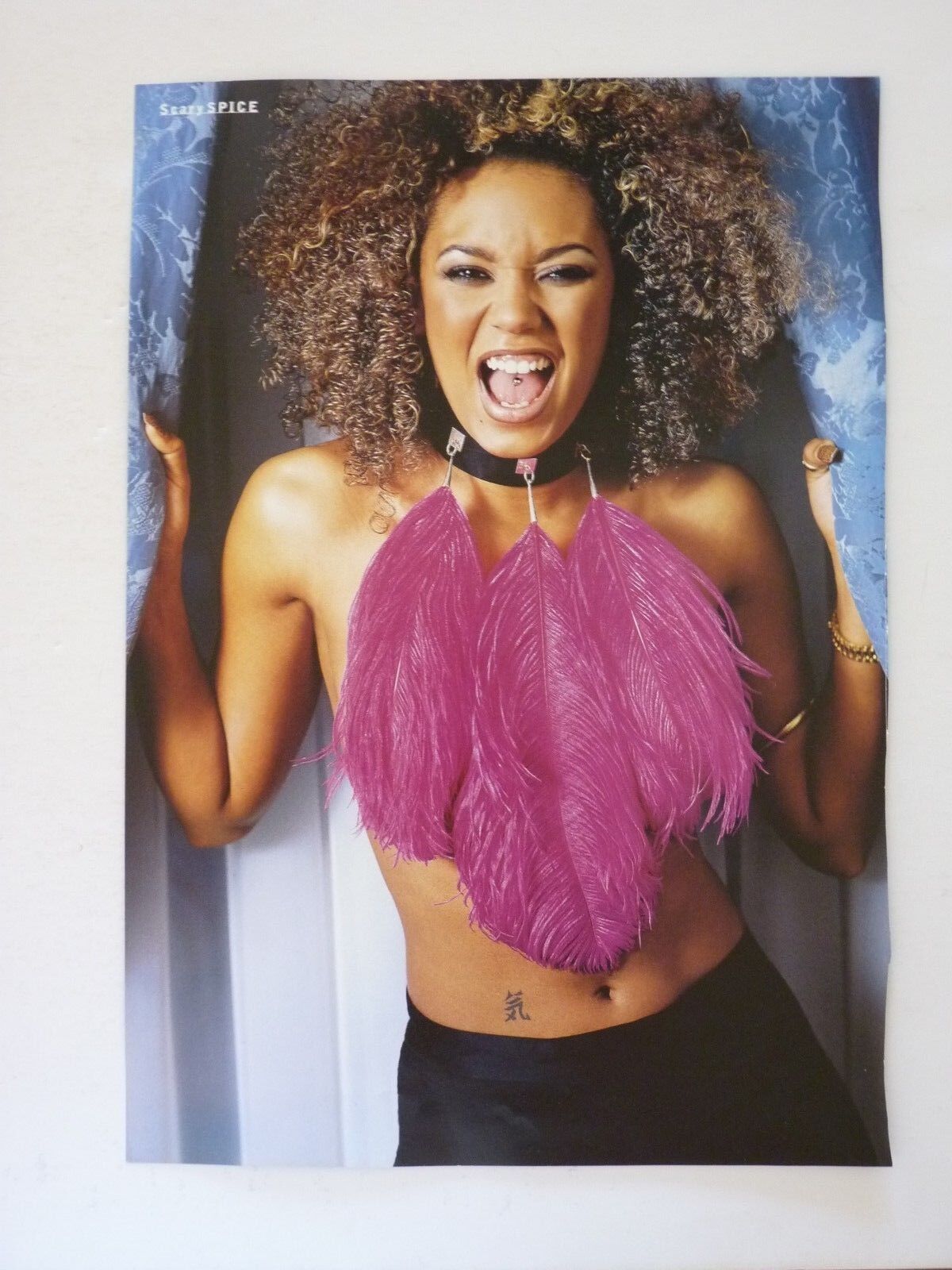 Mel B Scary Spice Kidman Cruise Double Side Coffee Table Book Photo Poster painting Page 9x13