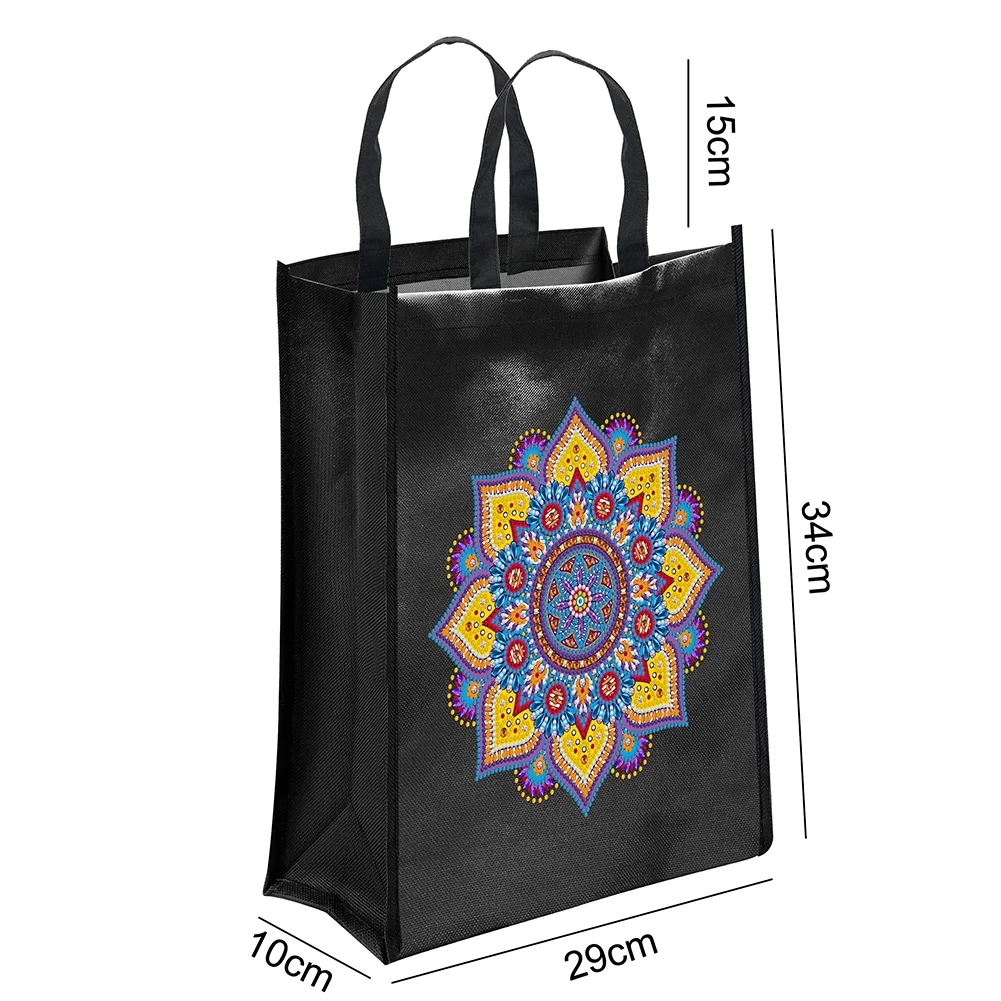 DIY Diamond Painting Luminous Eco-Friendly Bag - Mandala