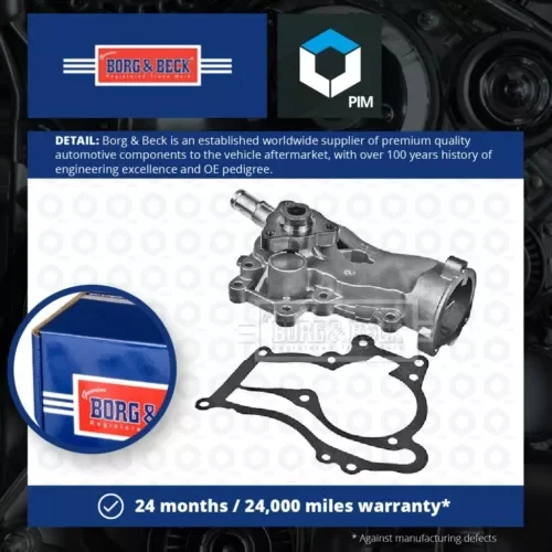 Water Pump fits VAUXHALL CORSA D, E 1.0 1.2 1.4 2009 on Coolant B&B 1334128 New Parts