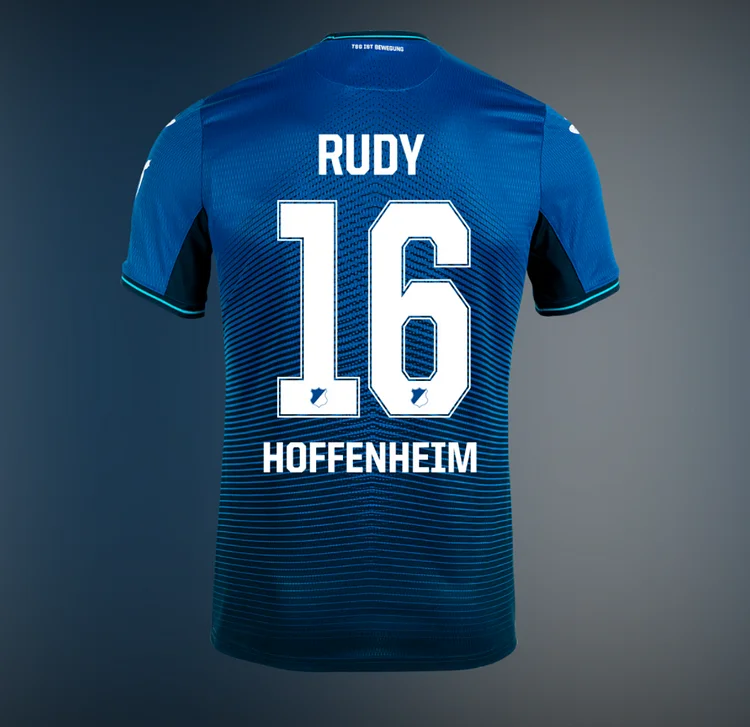 Maillot TSG Hoffenheim Sebastian Rudy 16 Domicile 2021/22