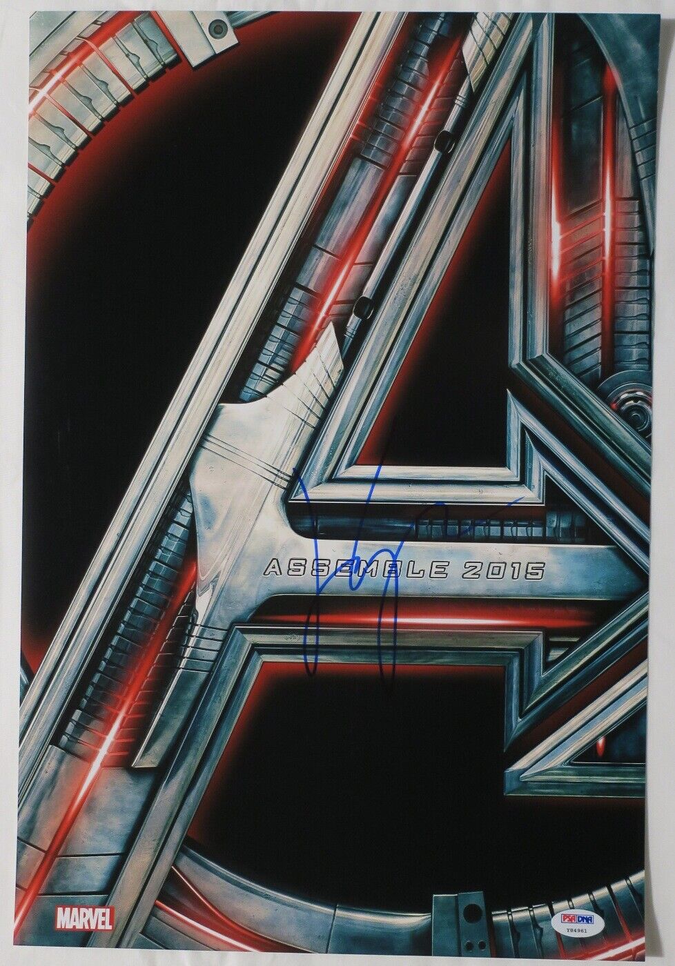 James Spader Signed Avengers Authentic Autographed 12x18 Photo Poster painting PSA/DNA #Y84961