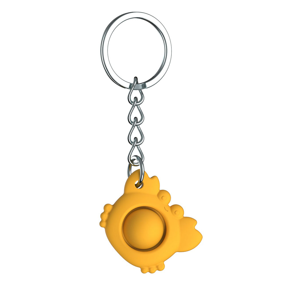 

Crab Keychain - Pop It Fidget Toy, Yellow, 501 Original