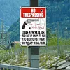 No Trespassing - Vintage Metal Signs - 30*40cm - Warning