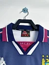 1997-1998 Retro Long Sleeve Manchester City Away Football Shirt 1:1 Thai Quality