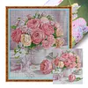 A Cluster Of Flowers-11CT Stamped Cross Stitch 70*80cm/27.56*31.5in (Big Size)