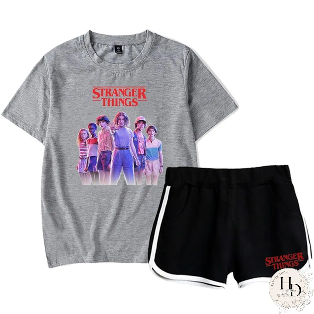 Stranger Things Season Shirt Women Upside Down Eleven Female Graphic Grunge T-Shirt Femme