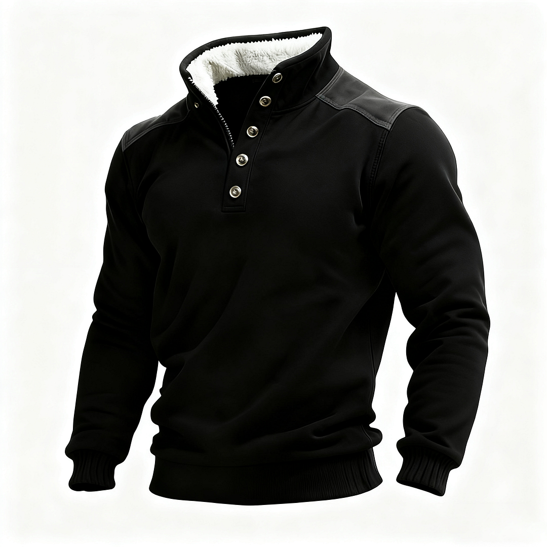 Men's Autumn/Winter New Outdoor Casual Suede Hooded Sweatshirt-inspireuse