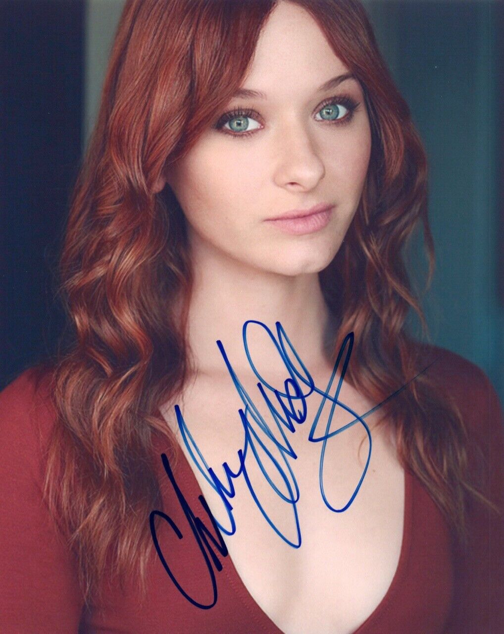 Chelsea Talmadge Signed Autographed 8x10 Photo Poster painting Actress Stranger Things COA