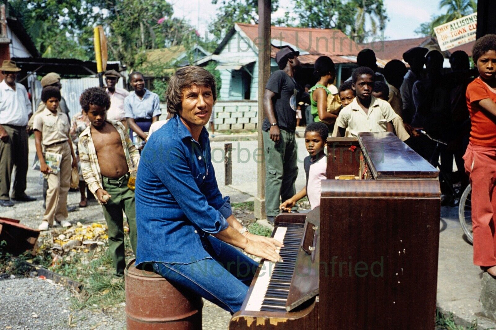 Udo Jürgens - Pianist Composer - Photo Poster painting 20 X 30 CM Without Autograph (Nr 2-59