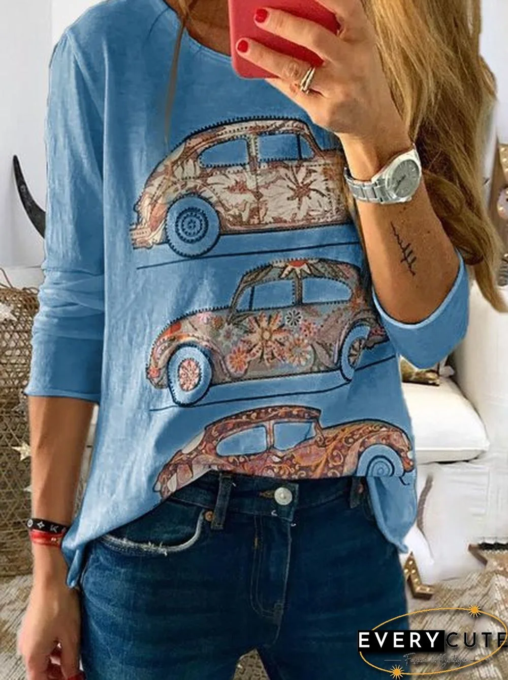 Casual Long Sleeve T-shirt