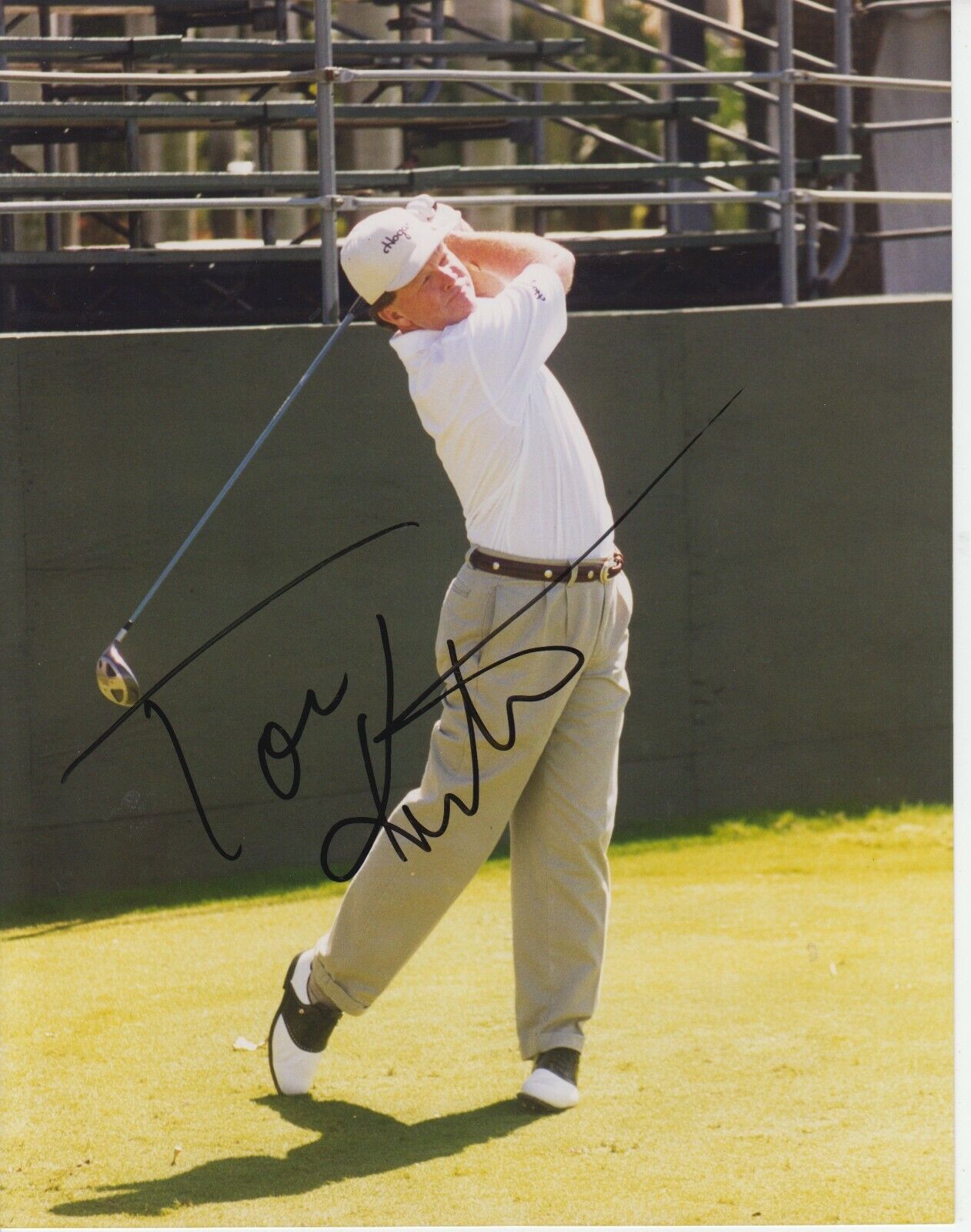 Tom Kite 8x10 Signed Photo Poster painting w/ COA Golf #1