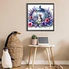 (30*30cm)Flowers Hamster - Square AB Drill Diamond Painting