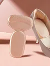 4Pcs Soft Cushion Heel Protector 2In1 T-Shape Heels Grips Pad Stop Slip & Blister Breathable Shoe Inserts & Insoles for Big & Loose Shoes Improved Shoe Fit