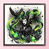 Disney Villain Maleficent-11CT Stamped Cross Stitch 50*50cm