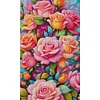 Roses-11CT Stamped Cross Stitch 35*60cm/13.78*23.62in(Big Size)