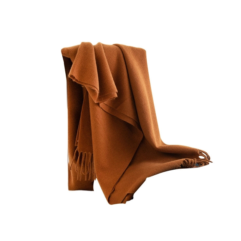 Scarf Winter Warm Windproof Shawl Women’s High-end Korean Style Women’s Cashmere Scarf
